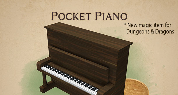 pocket piano magic item