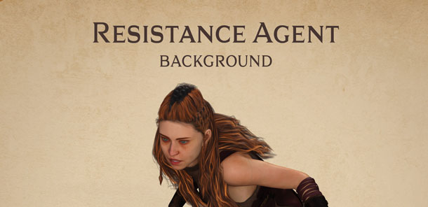 Resistance Agent new DnD background