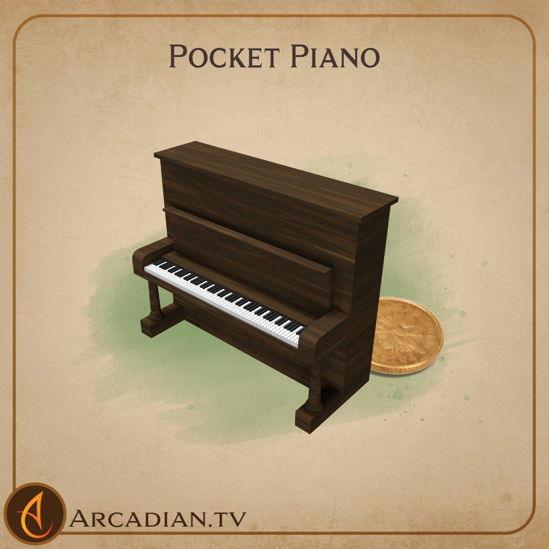 Pocket Piano – DnD New Magic Item - Arcadian Media