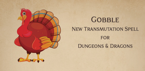 Gobble transmutation spell