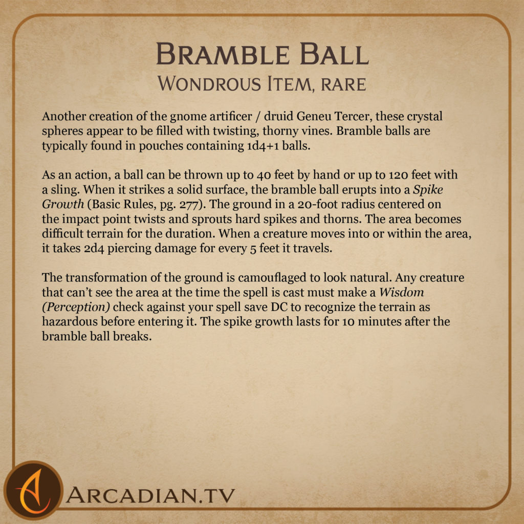 Bramble Ball card 2
