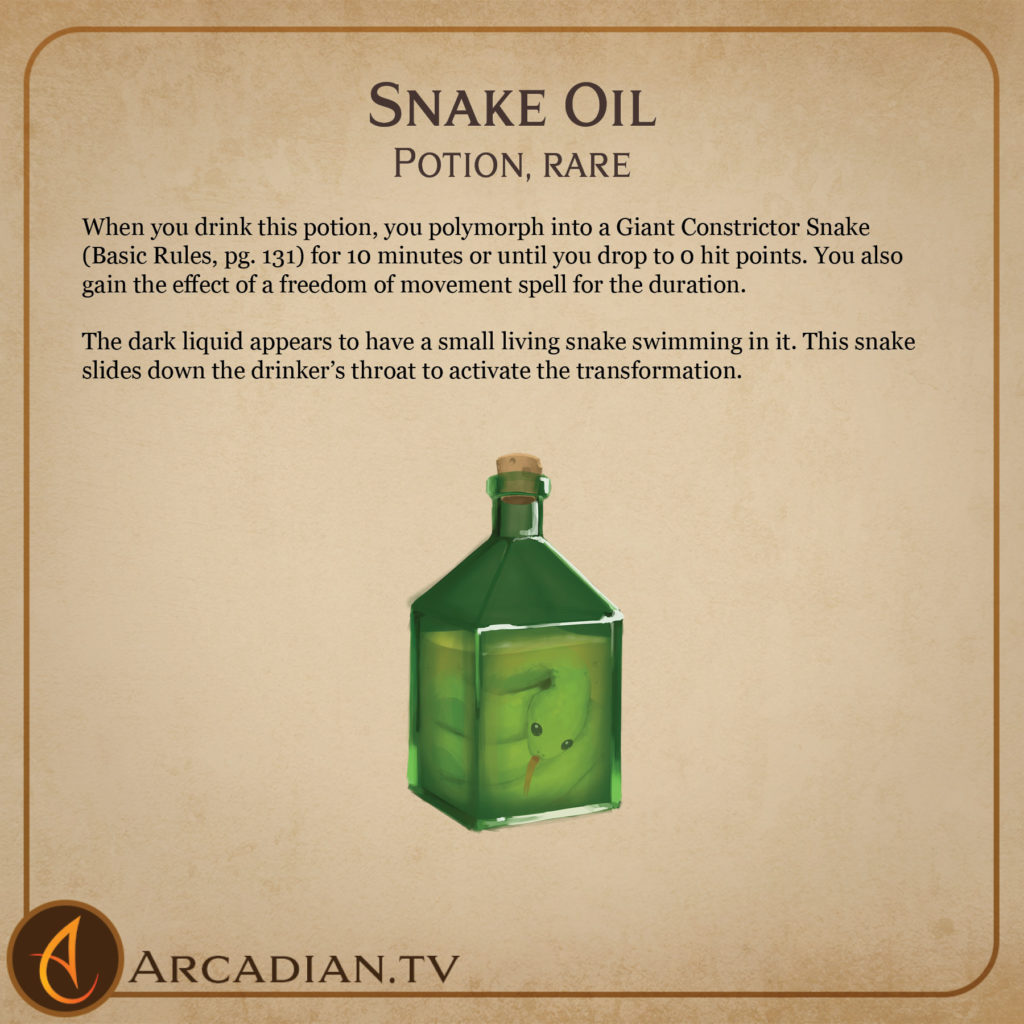 Snake Oil card 2