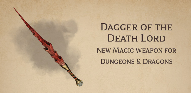Dagger of the Death Lord – DnD magic item