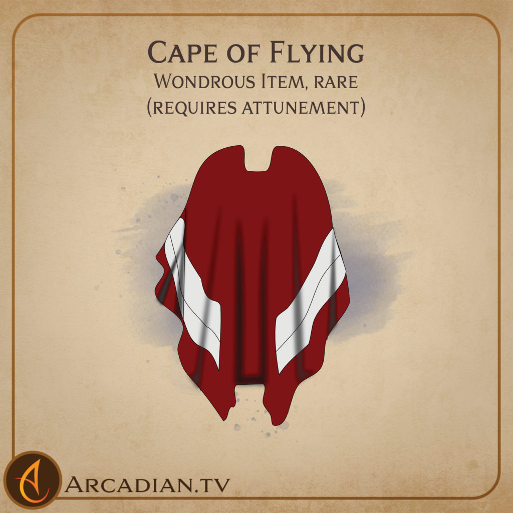 Cape of Flying card 1