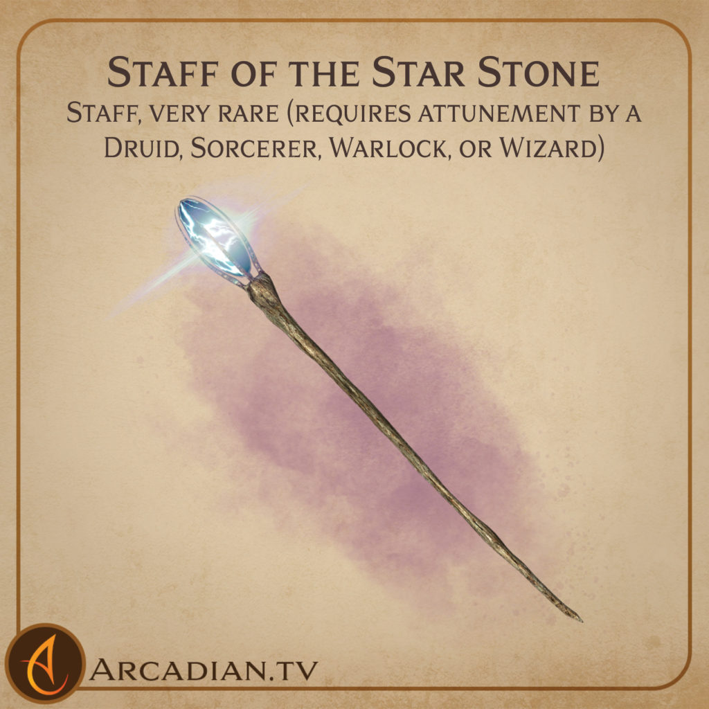 Staff of the Star Stone card 1