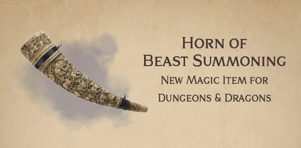 Horn of Beast Summoning – DnD magic item