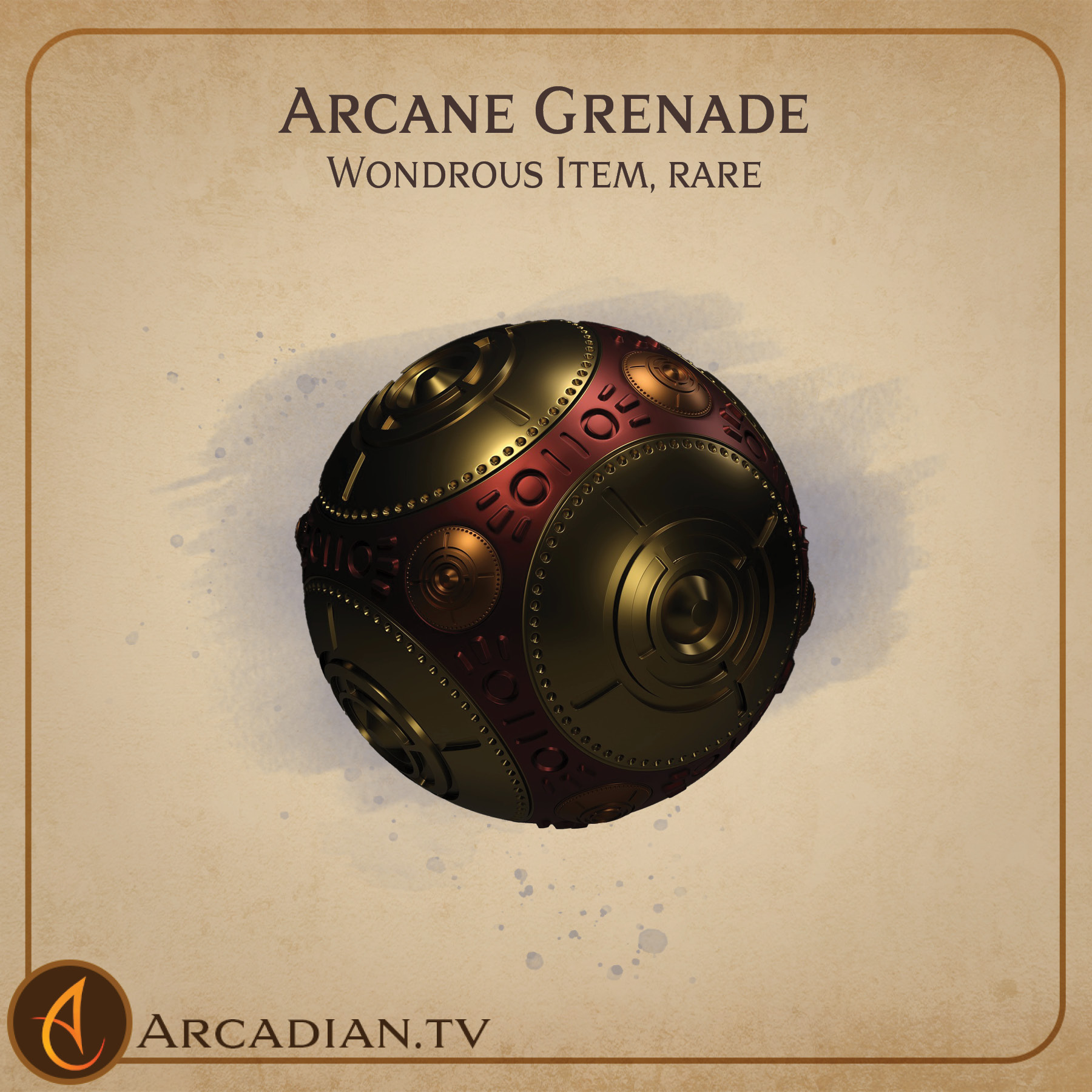 Arcane Grenade – new DnD magic item - Arcadian Media