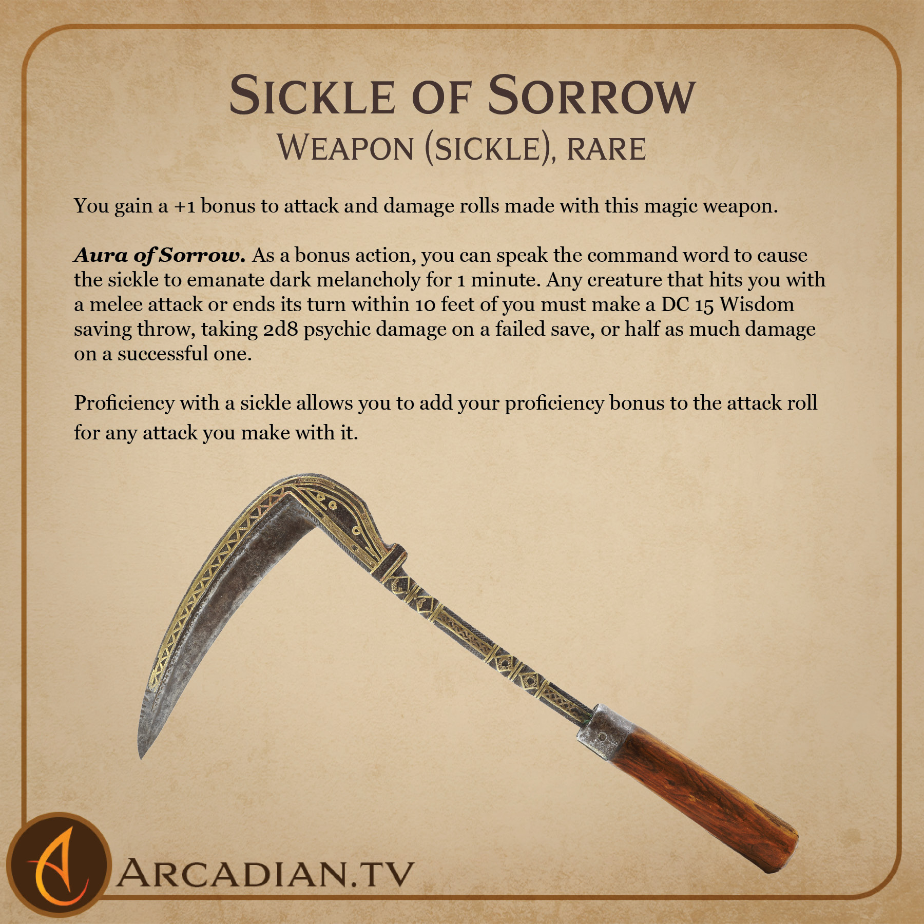 sickle-of-sorrow-new-dnd-magic-weapon-arcadian-media