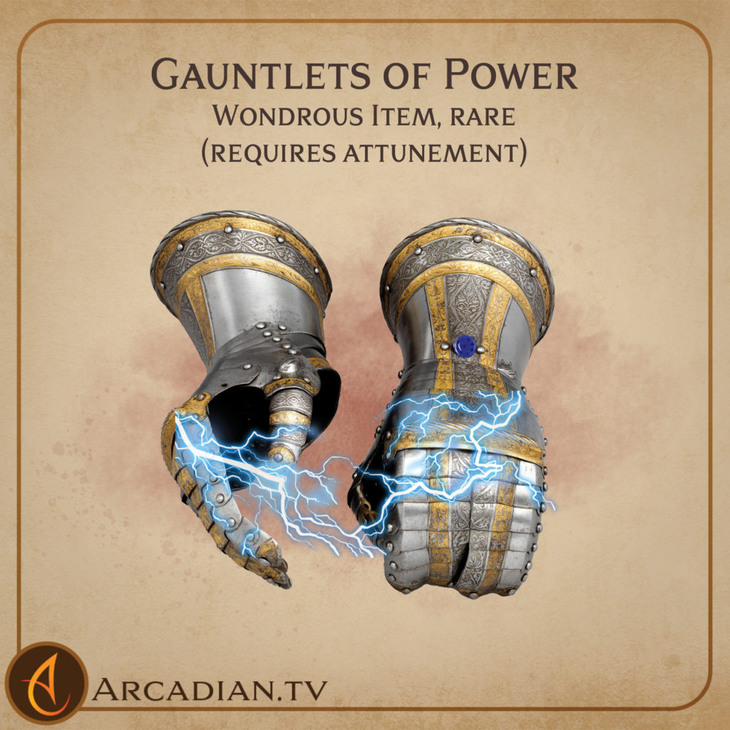 Gauntlets of Power card 1