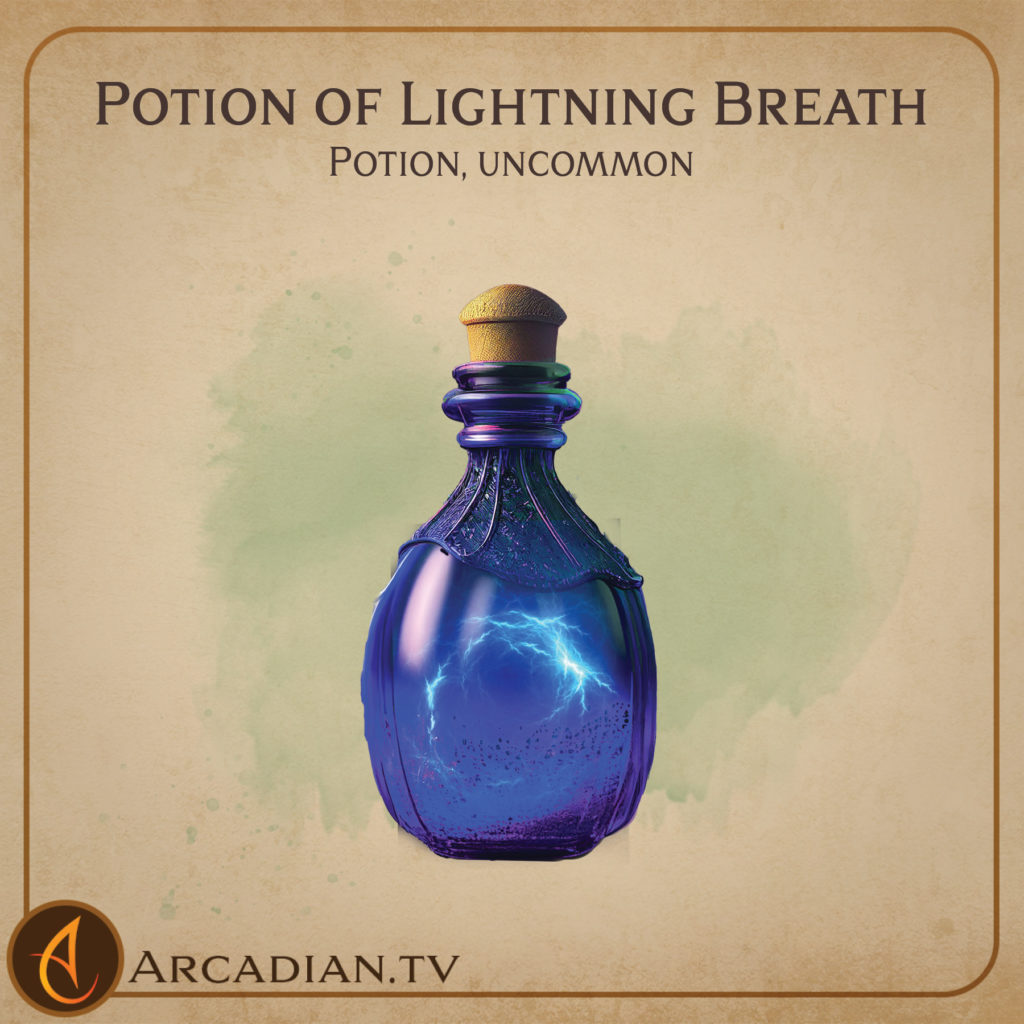 Potion of Lightning Breath card 1