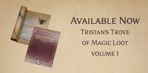 Tristan’s Trove of Magic Loot volume 1