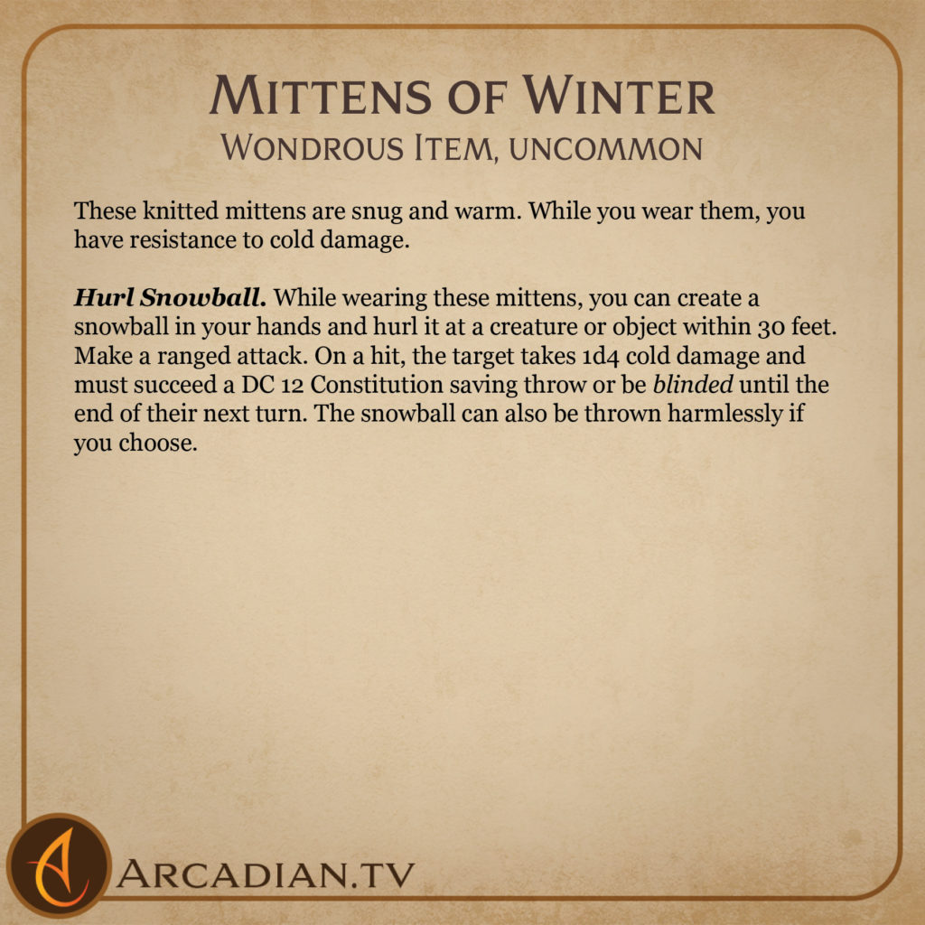 mittens of winter card 2