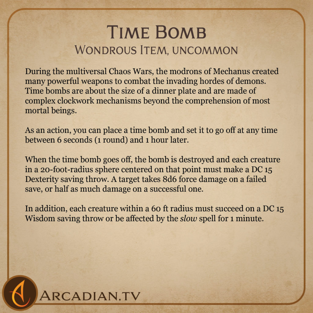 Time Bomb card 2