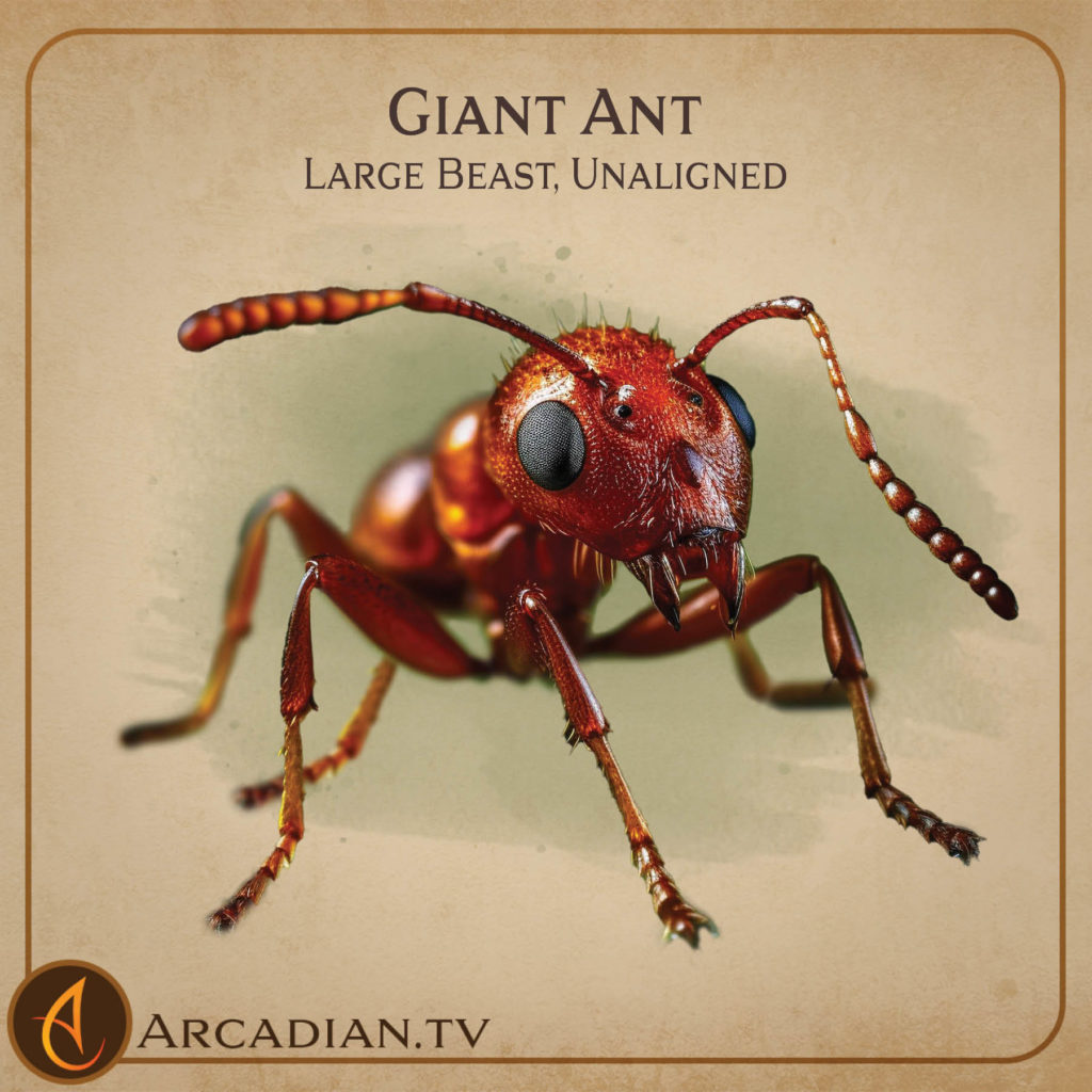 Giant Ant monster card 1
