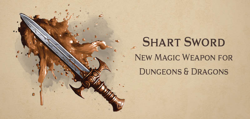 Shart Sword – new magic weapon for DnD