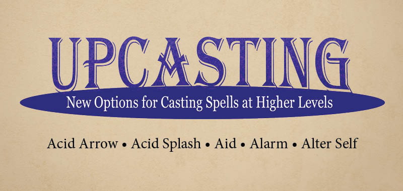 Upcasting Spells in Dungeons & Dragons 5e