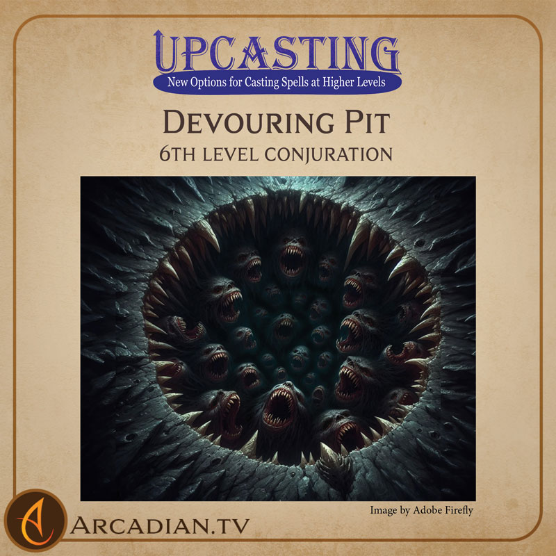 Devouring Pit spell card 1