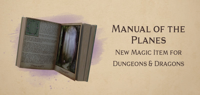 Manual of the Planes – magic item for DnD